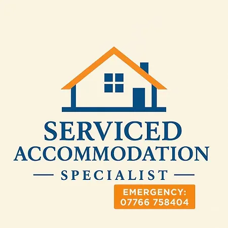 Apartmán Spacious 4 Bedroom Flat, Perfect For Trade Teams *